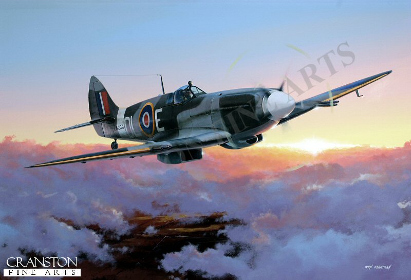 Spitfire F Mk21 by Ivan Berryman. (AP)
