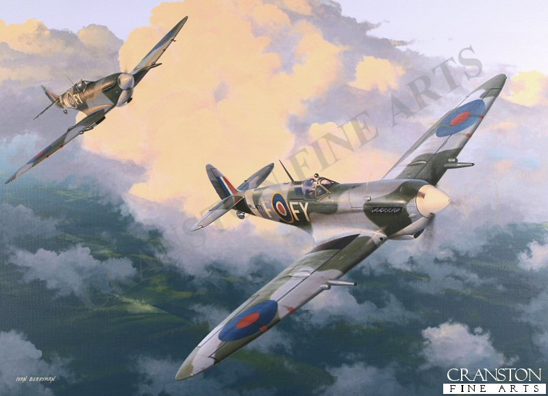 Spitfire Mk.IXE by Ivan Berryman. (PC)