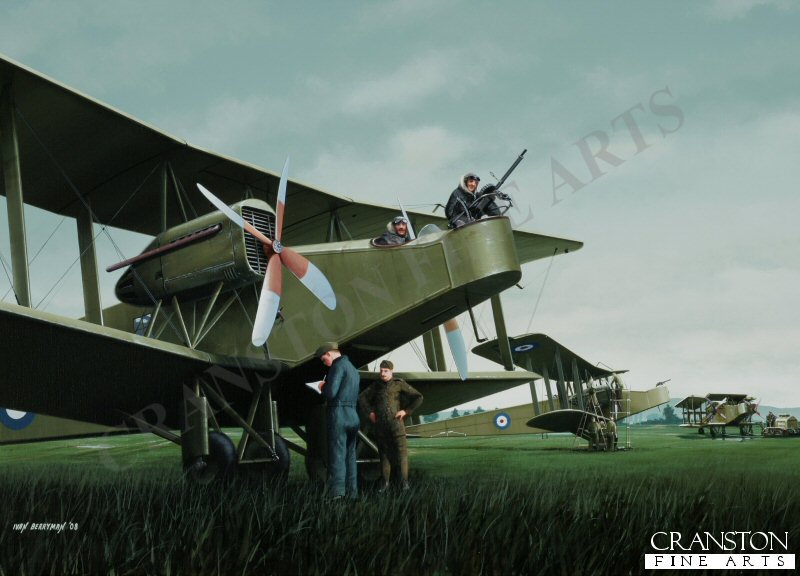 Handley Page 0/400s by Ivan Berryman. (PC)