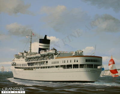 SS Uganda by Ivan Berryman. (RM)