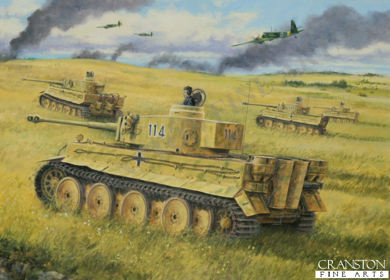 Alfred Rubbel at Kursk by David Pentland. (PC)