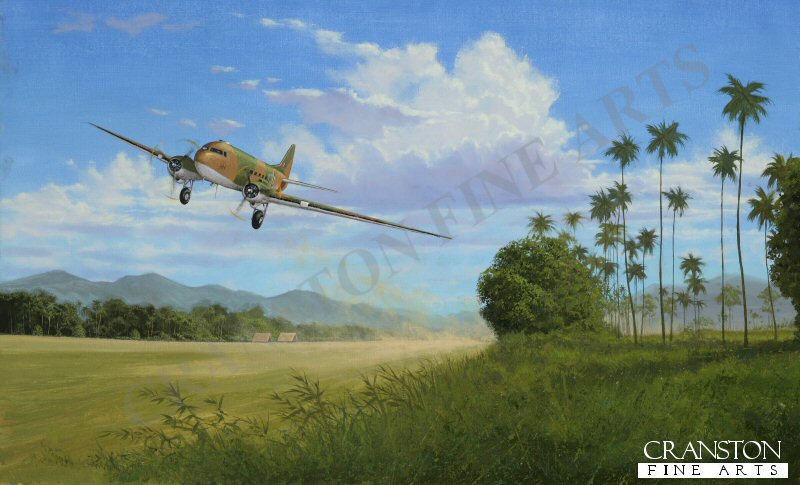 Larry Lewis DFC by Graeme Lothian. (GS)