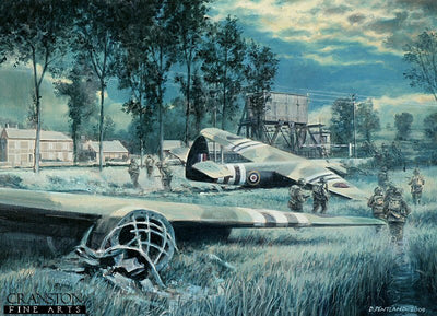 Coup de Main, Pegasus Bridge, Normandy, 6th June 1944 by David Pentland. (PC)