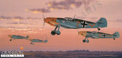 Messerschmitt BF109E-3 by Keith Woodcock. (B)