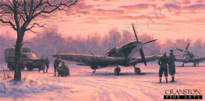 Spitfire Dawn by Keith Woodcock. (B)
