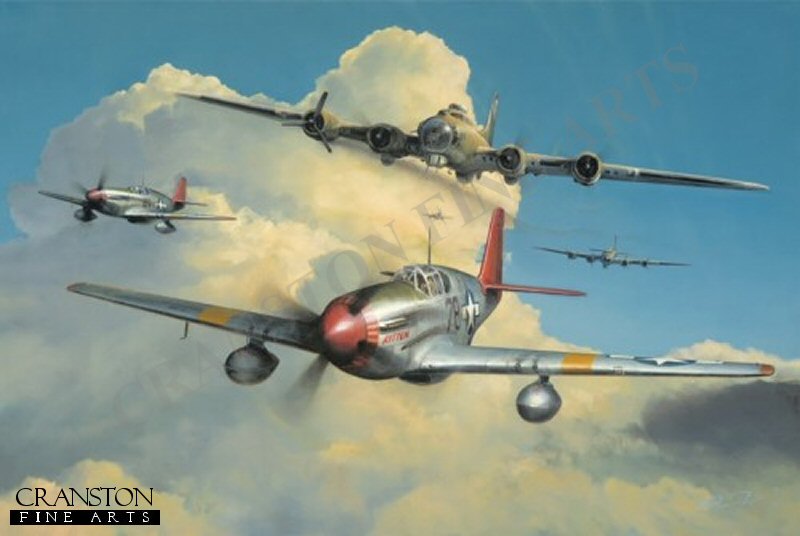Red Tail Escort by Richard Taylor.