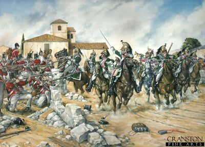 87th Regiment at the Battle of Vitoria by Brian Palmer. (PC)