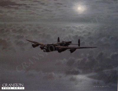 Moonlit Lancaster by Gerald Coulson. (C)