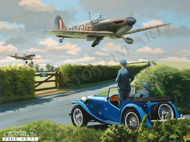 Tribute to No.610 Sqn by Ivan Berryman. (GS)