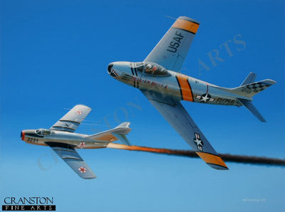 Sabre's Edge - Tribute to Edwin L 'Ed' Heller by Ivan Berryman. (B)