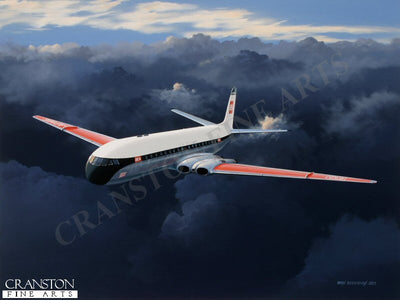 Scarlet Wings - The De Havilland Comet 4 by Ivan Berryman. (B)