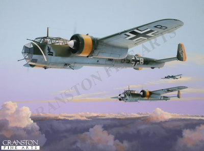 The Ubiquitous Raider - Dornier Do.17s of 1 Gruppe KG2 by Ivan Berryman. (B)