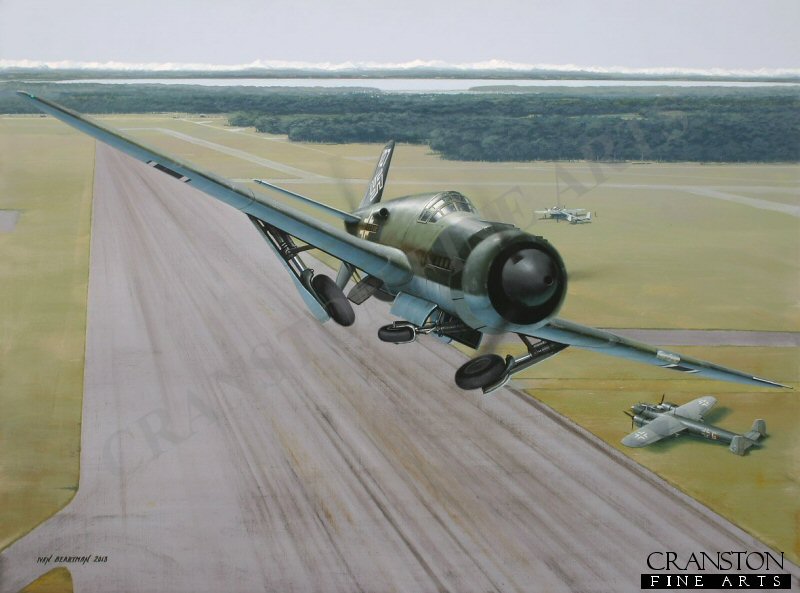 Dornier's Golden Arrow by Ivan Berryman. (GS)
