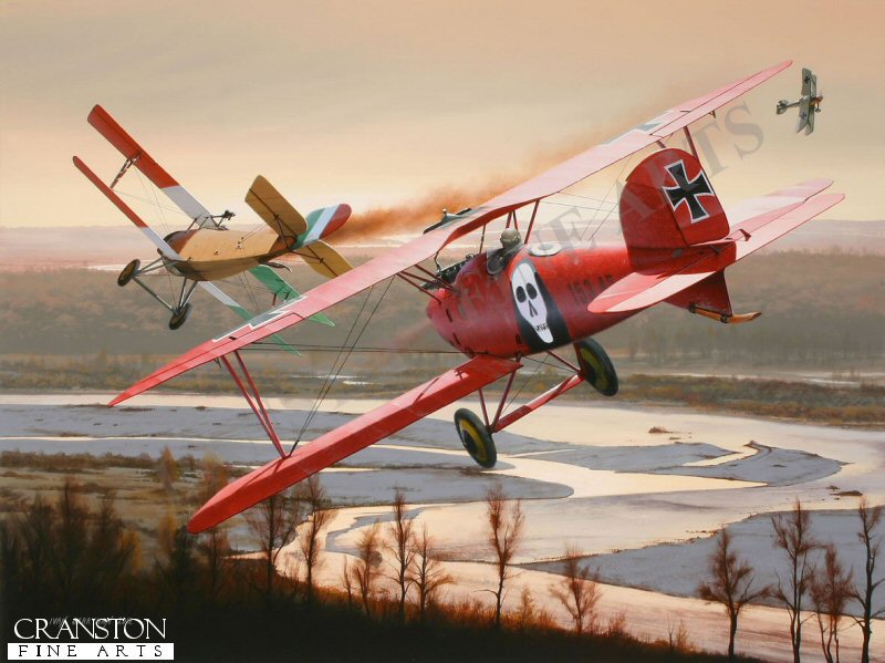 Duel Above the Piave by Ivan Berryman. (APB)
