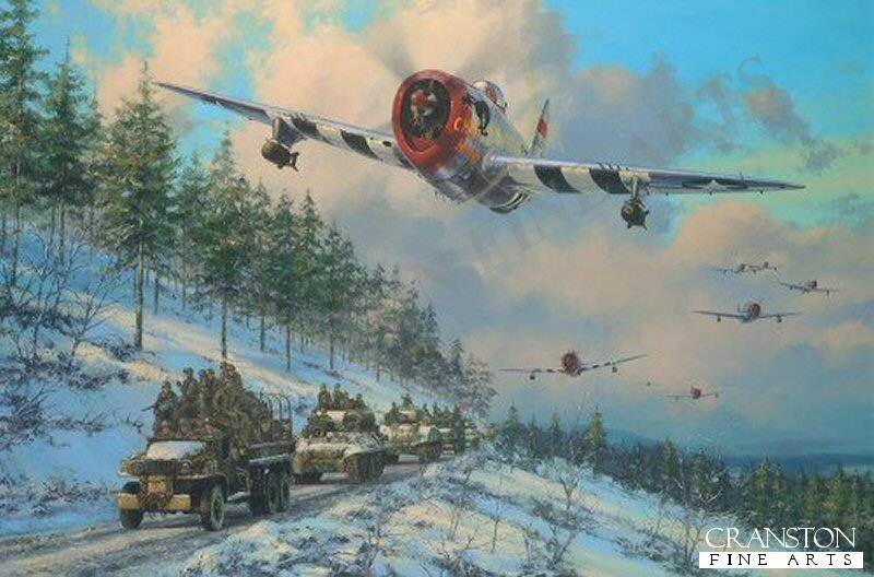 Thunder in the Ardennes by Anthony Saunders. (AP)