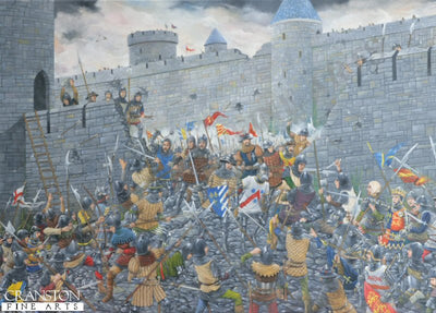 The Siege of Harfleur, 1415 by Brian Palmer. (PC)