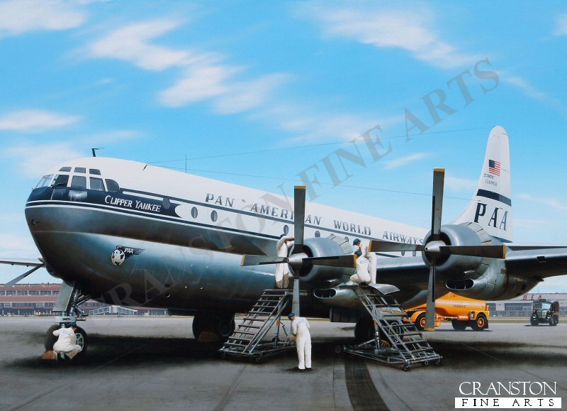 Pan-Am Clipper Yankee by Ivan Berryman. (PC)