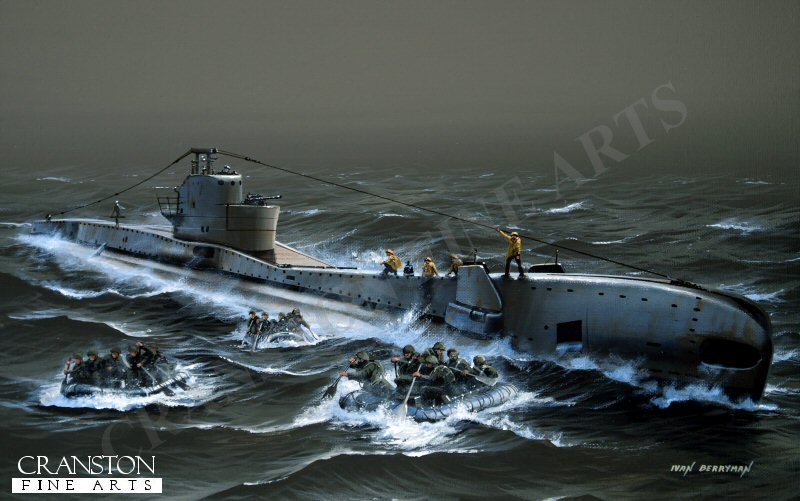 HMS Torbay - Opration Flipper by Ivan Berryman. (APB)