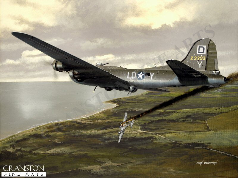 <i>Just-a-Snappin'</i> - Tribute to the 100th Bomb Group by Ivan Berryman. (AP)