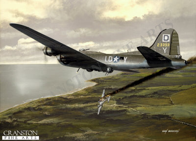 <i>Just-a-Snappin'</i> - Tribute to the 100th Bomb Group by Ivan Berryman. (PC)