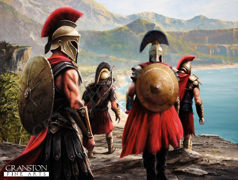 Prelude to Thermopylae by Ivan Berryman. (APB)