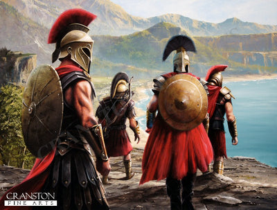 Prelude to Thermopylae by Ivan Berryman. (B)
