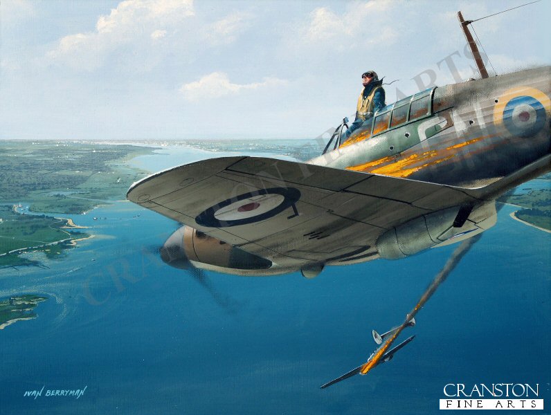 Tribute to James Nicholson VC by Ivan Berryman. (AP)