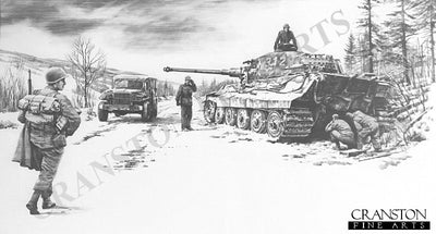 The Dangerous Road To Bastogne by Nicolas Trudgian
