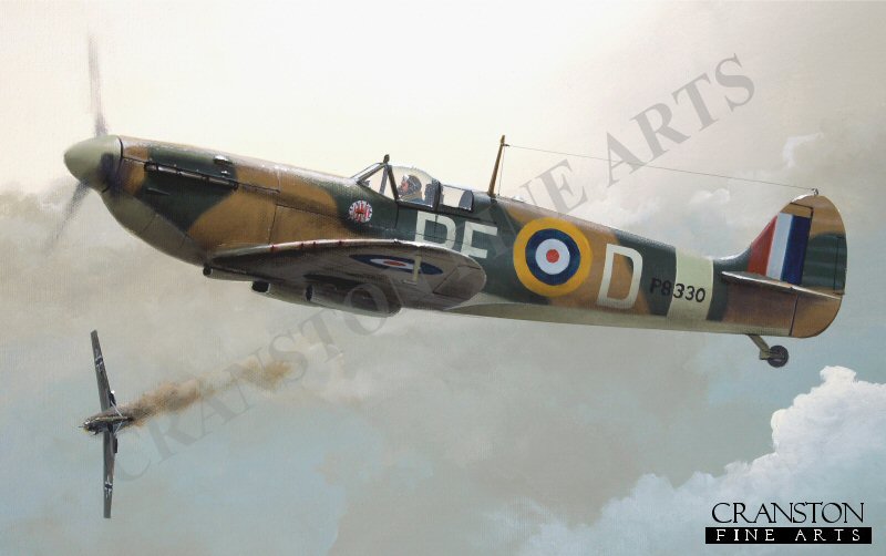 Tribute to Fighter Ace P/O Boleslaw Michal Gladych by Ivan Berryman (AP)