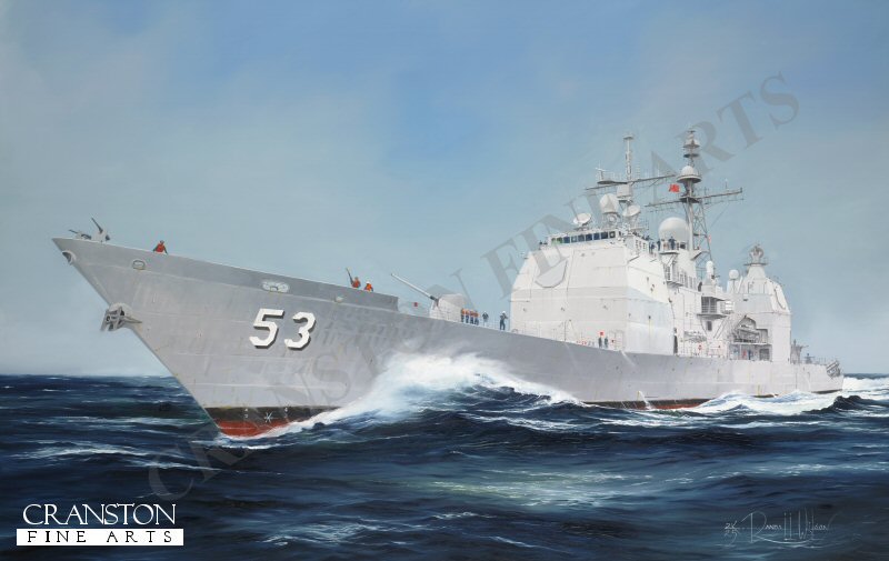 USS Mobile Bay CG53  by Randall Wilson (GL)