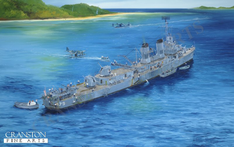 USS Stevens DD 479 by Randall Wilson (GL)