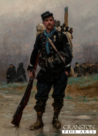 A French infantryman from the Franco-Prussian War by Edouard Detaille. (PC)