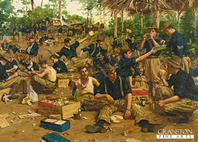 Christmas Day In Camp by Gilbert Gaul (PC)