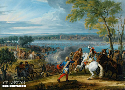 The Crossing of the Rhine at Lobith on the 16th of June 1672 by Adam Frans van der Meulen. (PC)