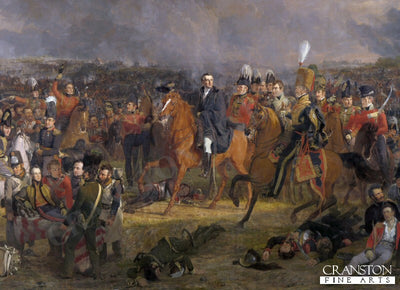 The Battle of Waterloo by Jan Willem Pieneman