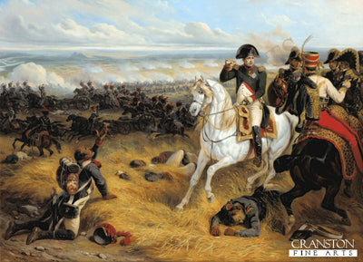 Napoleon in Wagram by Hippolyte Bellange