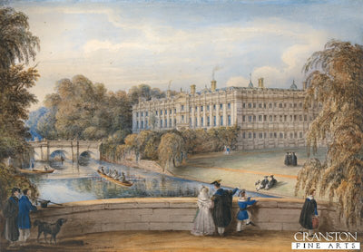 Clare College, Cambridge by Richard Bankes Harraden