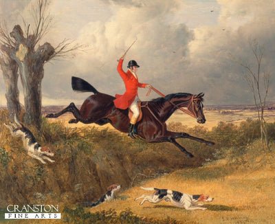 Foxhunting: Clearing a Ditch by John Frederick Herring SNR