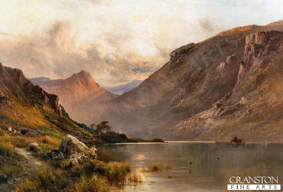 The Head of Loch Awe by Alfred De Breanski