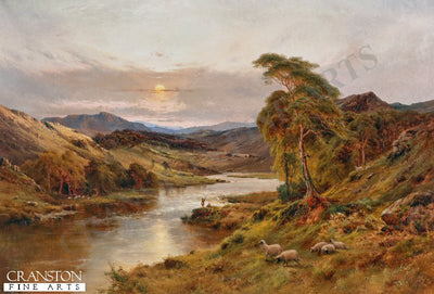 The Dee near Balmoral by Alfred De Breanski
