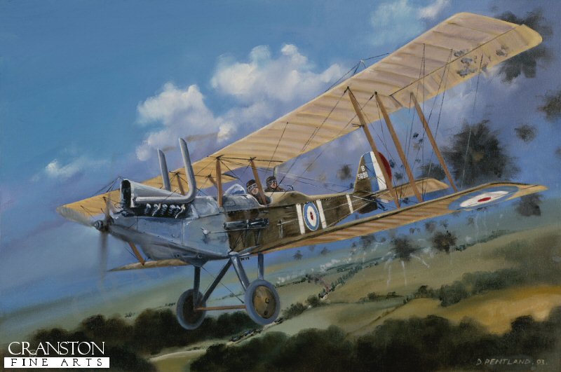 Harry Tate RE8, France, 1st October 1918 by David Pentland. (AP)