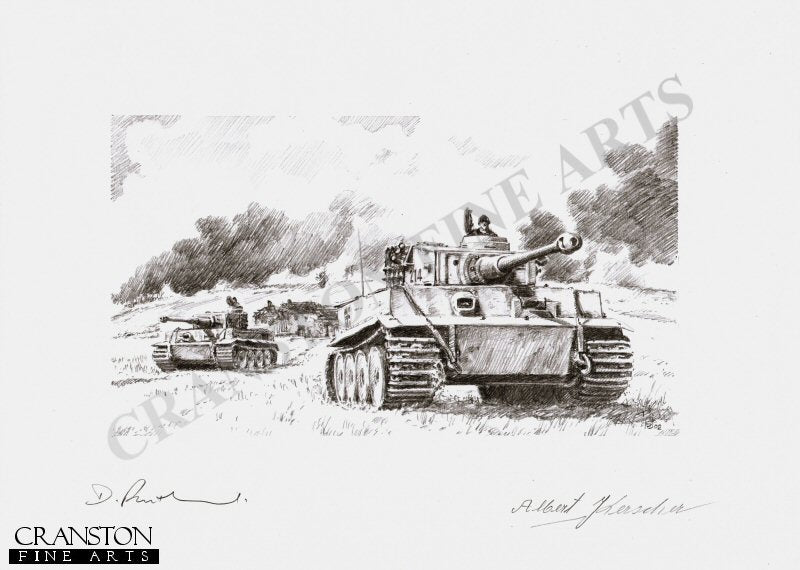 Defence of Narwa Bridgehead by David Pentland. (AP)