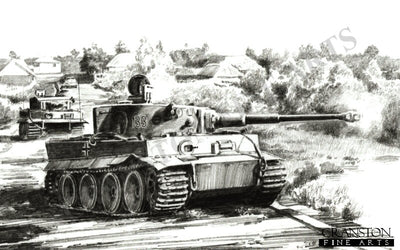 Max and Moritz, Retreat from the Donets, Russia, July to September 1943 by David Pentland.