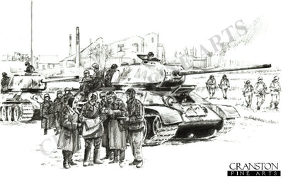 Jagdverbande Mitte,  Pomerania, Germany, March 1945 by David Pentland.