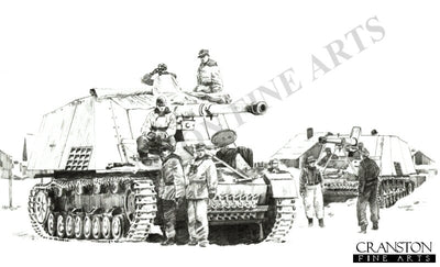 Lull in the Battle, Central Russia, December 1943 by David Pentland. (B)