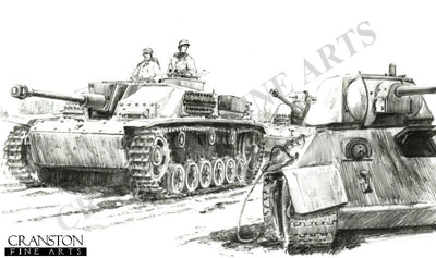 Stumgeschutz Vor, Smolensk, Central Russia, September 1943 by David Pentland.