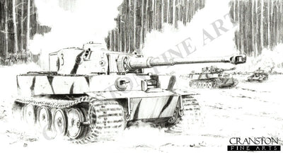Feldwebel Johann Muller - Tigers to the Front by David Pentland. (B)