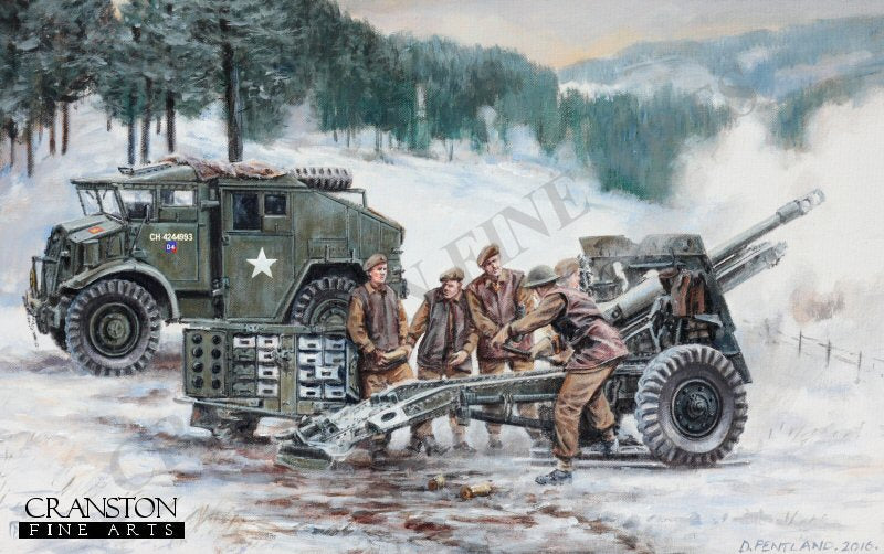 Turning the Tide, Meuse River, Ardennes, Belgium January 1945 by David Pentland. (AP)