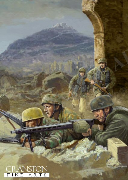 The Green Devils at Monte Cassino, Italy, February - March 1944 by David Pentland. (AP)
