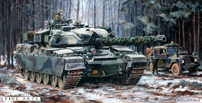 Winter Warrior, Northern Germany, Mid 1980's by David Pentland.